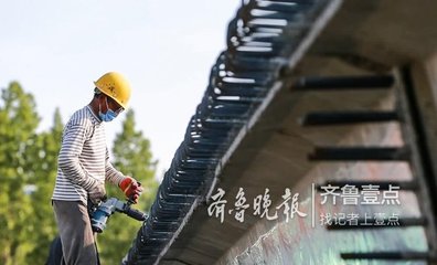 枣菏高速南四湖特大桥工程提速 致力打造平安枣菏，土石方施工高效推进