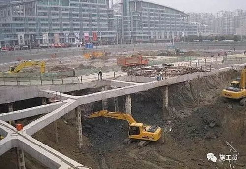 精品大型深基坑施工过程图文解析 土石方工程精细化管理与工艺实践